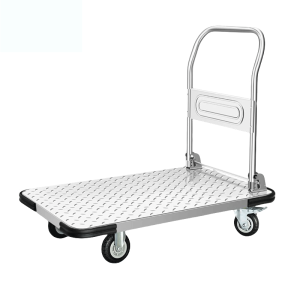 鑫睿辉 重型钢板小推车 载重600斤4寸轮 台