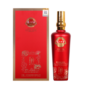 泸州老窖 川香蜀味-赏 52度浓香型白酒 500ml/瓶 单瓶礼盒装