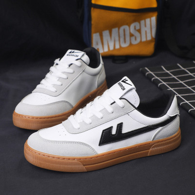 回力女款皮面透气休闲鞋经典百搭低帮运动板鞋学生