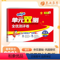 语文 四年级下 [正版]2024年春单元双测语文四年级下册人教版小学练习题同步训练试卷测试卷全套期中期末专项提优达标特训