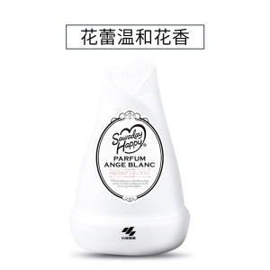 日本进口小林制药固体芳香剂室内除臭香薰空气清新车内衣橱消臭元 花蕾温和花香