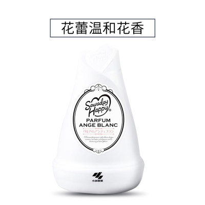 日本进口小林制药固体芳香剂室内除臭香薰空气清新车内衣橱消臭元 花蕾温和花香