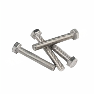 JIBIN/继彬DIN933 外六角螺栓 不锈钢304 A2-70 本色 全牙 M18×85 1个