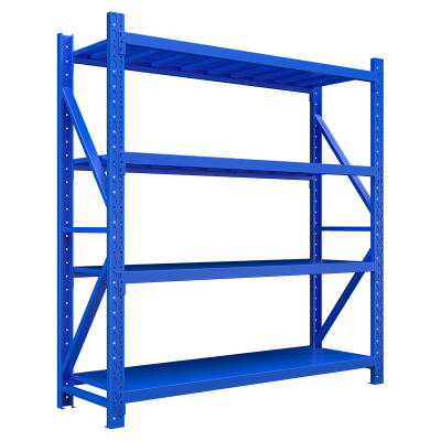 臻远 ZYCC-ZX-22 重型货架主架 1800*600*2000 蓝色每层平均承重500公斤