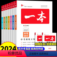 [全套7册]语数英物化生历 全国通用 [正版]2024版 一本中考训练方案总复习初中语文数学英语物理化学地理生物政治历史