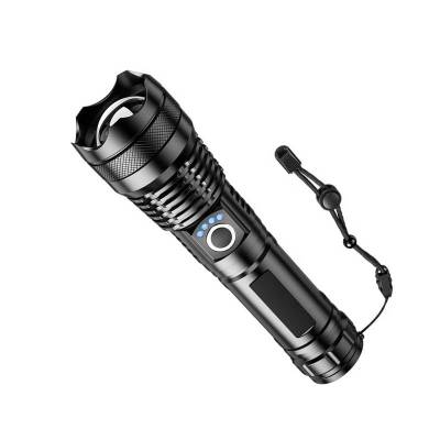 华夏京铁城 户外强光手电筒 充电款 个