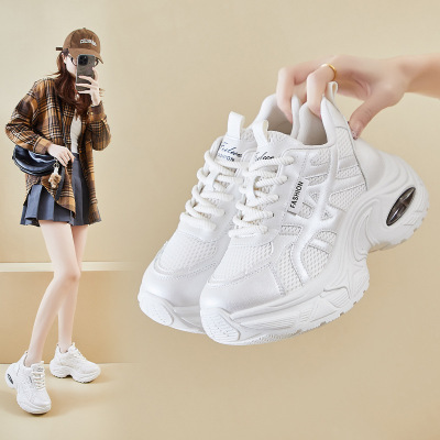 20266春季老爹鞋新款韩版ins女学生厚底运动跑步增高休闲街拍