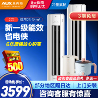 奥克斯(AUX)2匹空调柜机家用 变频冷暖 新一级能效 立式空调客厅 省电侠KFR-51LW/BpR3GQS1(B1)