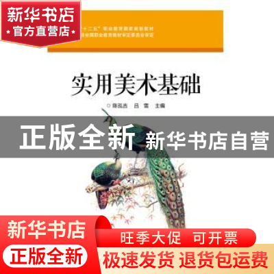 正版 实用美术基础 陈泓吉,吕雪主编 电子工业出版社 9787121249