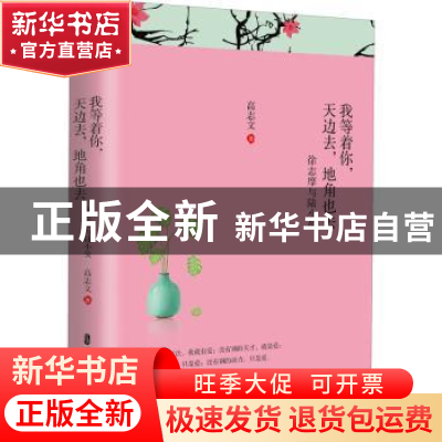 正版 我等着你天边去地角也去(徐志摩与陆小曼)/民国经典情侣系列