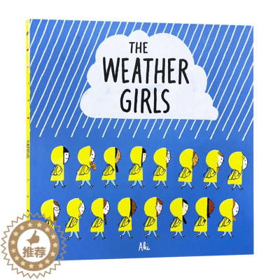 [醉染正版]天气女孩 探索自然 The Weather Girls 英文原版 四季变换 季节认知 低幼启蒙科普 押韵文绘