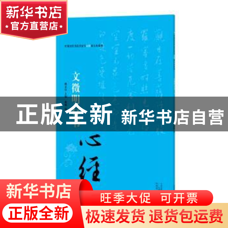 正版 文徵明行书《心经》 戴曦编 河南美术出版社 9787540131869