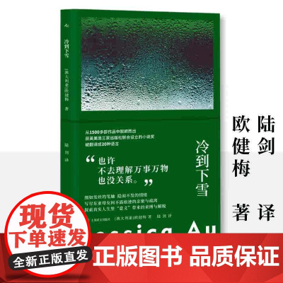 []冷到下雪 欧健梅著东亚母女关系内心世界女性主义华裔文学世界文学维多利亚州文学奖澳大利亚总理文学奖外国文学小说书