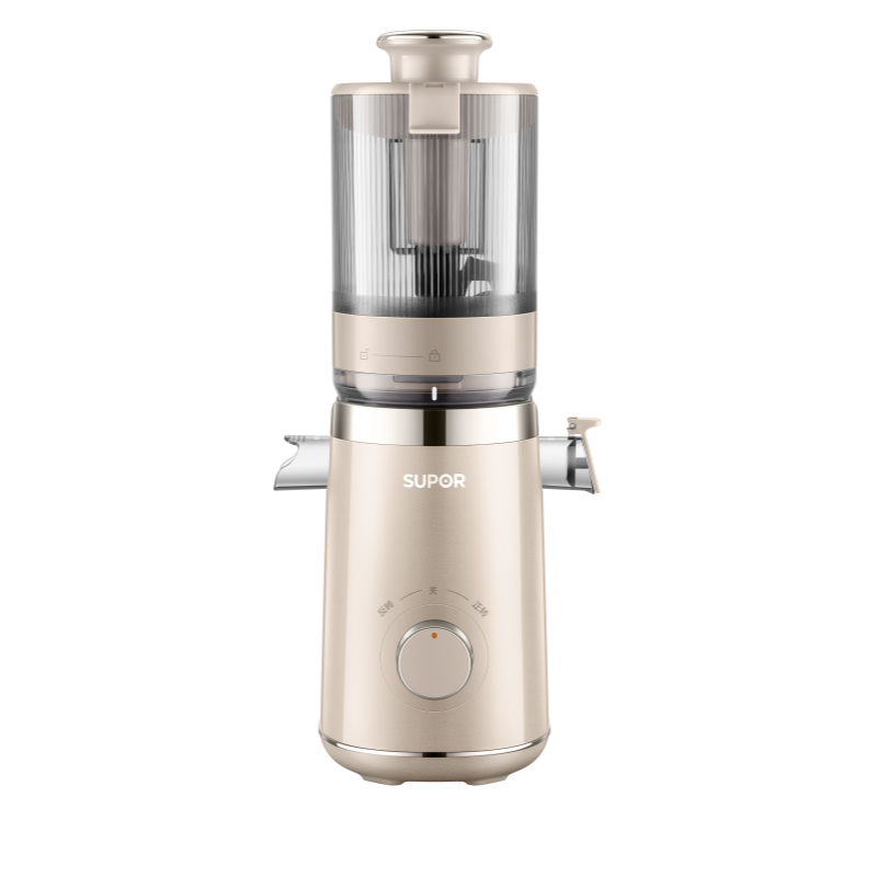 苏泊尔SUPOR大口径低速原汁机榨汁3-6人家庭用旋钮操作1-2L大容量SJX10