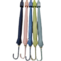 先互丁 防水套长杆弯钩雨伞 117cm*16骨 把