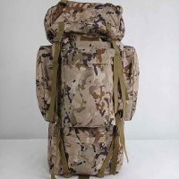 威斯 110升大容量多功能迷彩背囊水墨纹冬