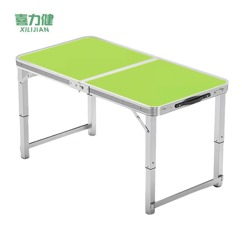 喜力健 户外折叠摆摊桌 120*60*75CM-绿色 张