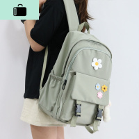 日系百搭书包女韩版高中学生原宿ulzzang初中生背包森系ins双肩包NEW LAKE