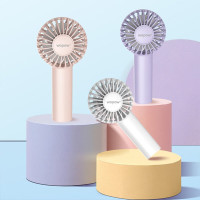 沃品(WOPOW) 手持风扇mini便携随身小型三档续航时间长桌面静音FA19 颜色可备注