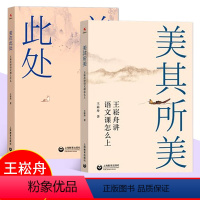 [正版]王崧舟讲语文课2册美在此处+美其所美 中小学语文教师培训用书王崧舟讲语文课怎么上技巧语文课例研究管建刚作文教学