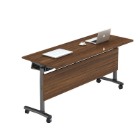 慧采云 办公家具板式折叠桌培训桌会议桌简约桌可移动双人条桌多功能可拼接组合办公桌 1400*400*750mm