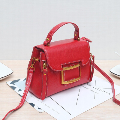 CCMVP品牌自营质量保证-CCMVP休闲品牌手提小2019新款软皮软皮单肩斜挎牛皮夏季上新百搭时尚女