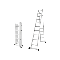 围达 铝合金折叠梯子 5步四折 个