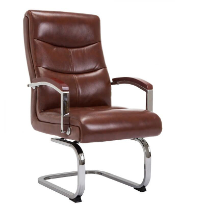 三金鑫 弓形椅电脑椅家用办公椅子靠背椅子会议椅书房椅子可旋转座椅