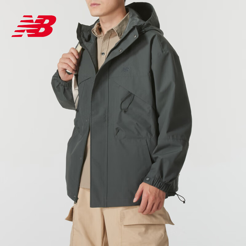 NEW BALANCE运动上衣男款新款时尚潮流百搭保暖外套夹克
