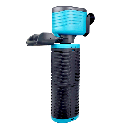 内置过滤器 三合一过滤器 鱼缸过滤增氧过滤泵水族箱增氧泵