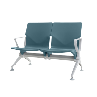 澳舒健高铁车站机场椅休息等候椅医院候诊椅长椅子连排椅座椅 SJ9079G二人位 1张
