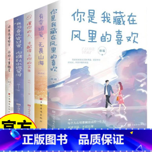 [5册]青春爱情言情小说 [正版]全5册青春爱情言情小说治愈心灵爱情文学书籍你是我藏在风里的喜欢有幸被爱无畏山海懂你的人