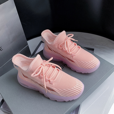 奥休斯(allshoes)透气软底女士运动椰子鞋2021夏季新款潮流舒适运动休闲鞋低帮鞋