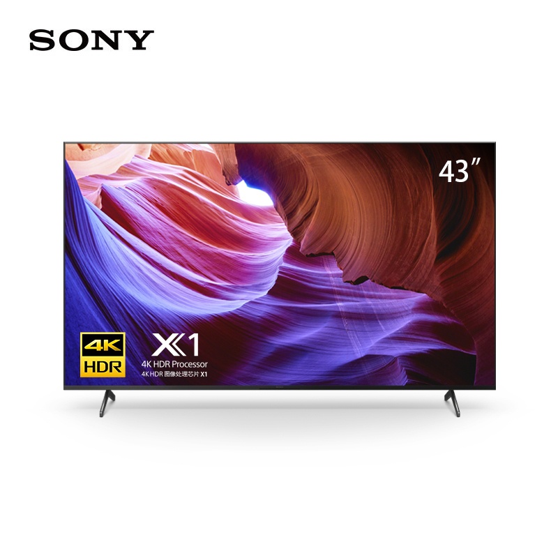 索尼(sony)kd-43x85k 43英寸 全面屏卧室4khdr 120hz超高清安卓智能