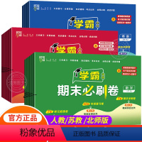 [全3册]语数英(人教版) 三年级下 [正版]2024经纶学霸全程期末必刷卷一年级下册二三四五六上语文数学英语全套人教版