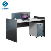 江莱员工屏风桌单人位含柜办公桌1250*600*800mm/JL-Z07/张