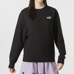 彪马(PUMA)女子运动卫衣新款圆领时尚休闲服宽松套头衫626169-04