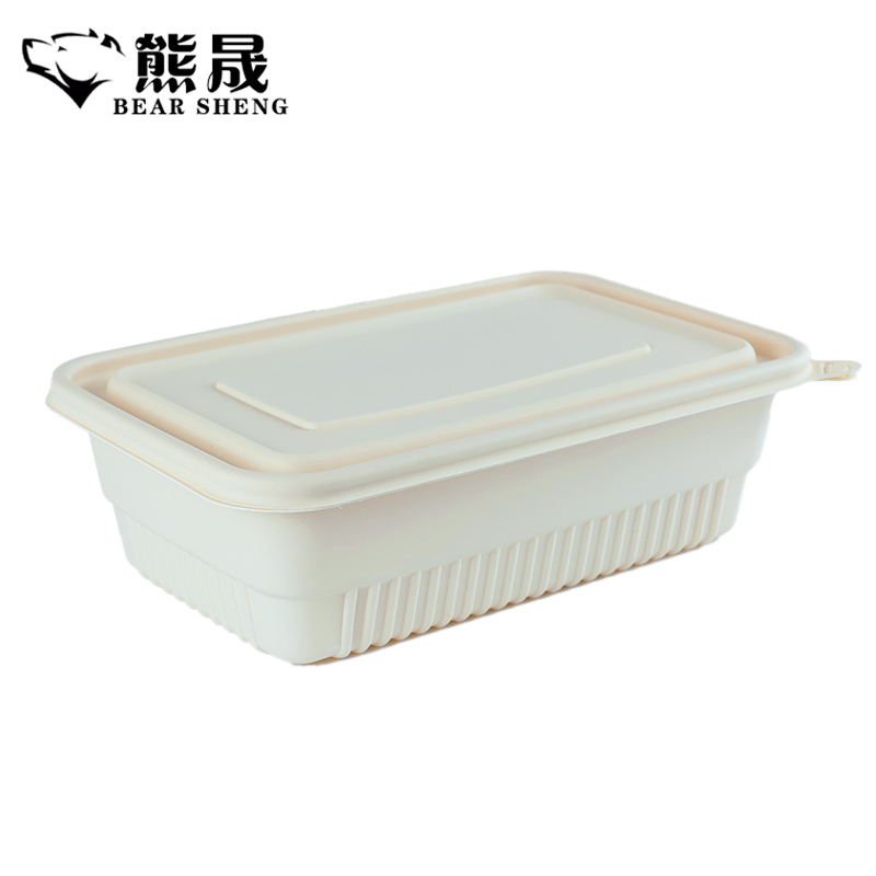 熊晟 可降解一次性餐盒 1000ml 300个/箱