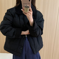 年新款短款韩版女冬宽松棉衣加厚小香风棉服潮流棉袄时尚外套