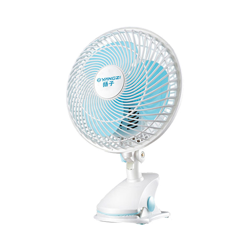 扬子 迷你小型电风扇 可爱学生宿舍usb台夹式吊扇床上家用工业 夹扇