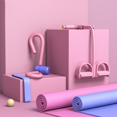 瑜伽垫子初学者古达加厚加宽加长防滑女瑜珈垫健身垫舞蹈地垫家用器材