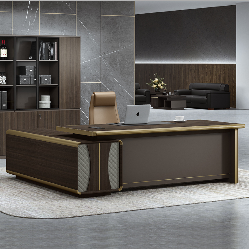 初嘉(CJ)BTZ-10办公桌老板桌总裁桌简约现代主管桌大班台办公室家具1.8米