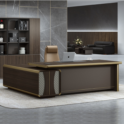 初嘉(CJ)BTZ-10办公桌老板桌总裁桌简约现代主管桌大班台办公室家具1.8米