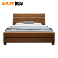 枢泽 实木床 2000*1200*450mm 张