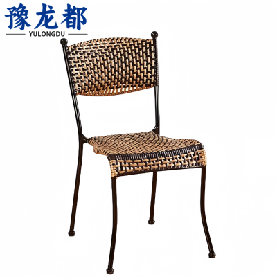 豫龙都靠背椅藤椅把