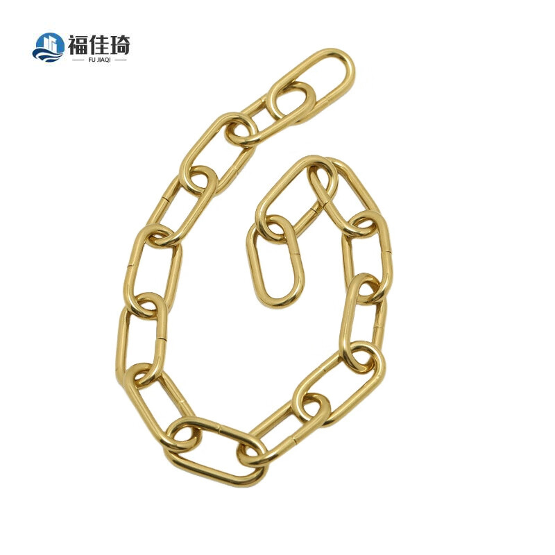 福佳琦 实心黄铜链条 8*2000mm 条