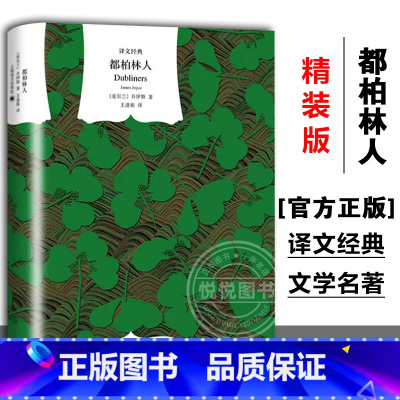 [正版]译文经典都柏林人 乔伊斯著/王逢振译 爱尔兰文学 上海译文出版社 初高中学生课外阅读 名家名译世界名著文学外国