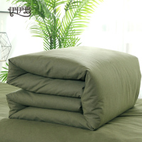 伊伊爱 全棉橄榄绿被芯