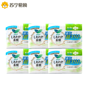 日本原装进口 花王乐而雅f系列卫生巾日用敏感肌适用带护翼