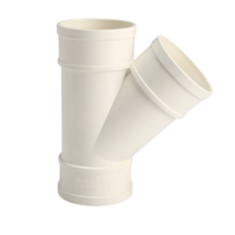 新鑫兴 PVC斜三通DN110 个